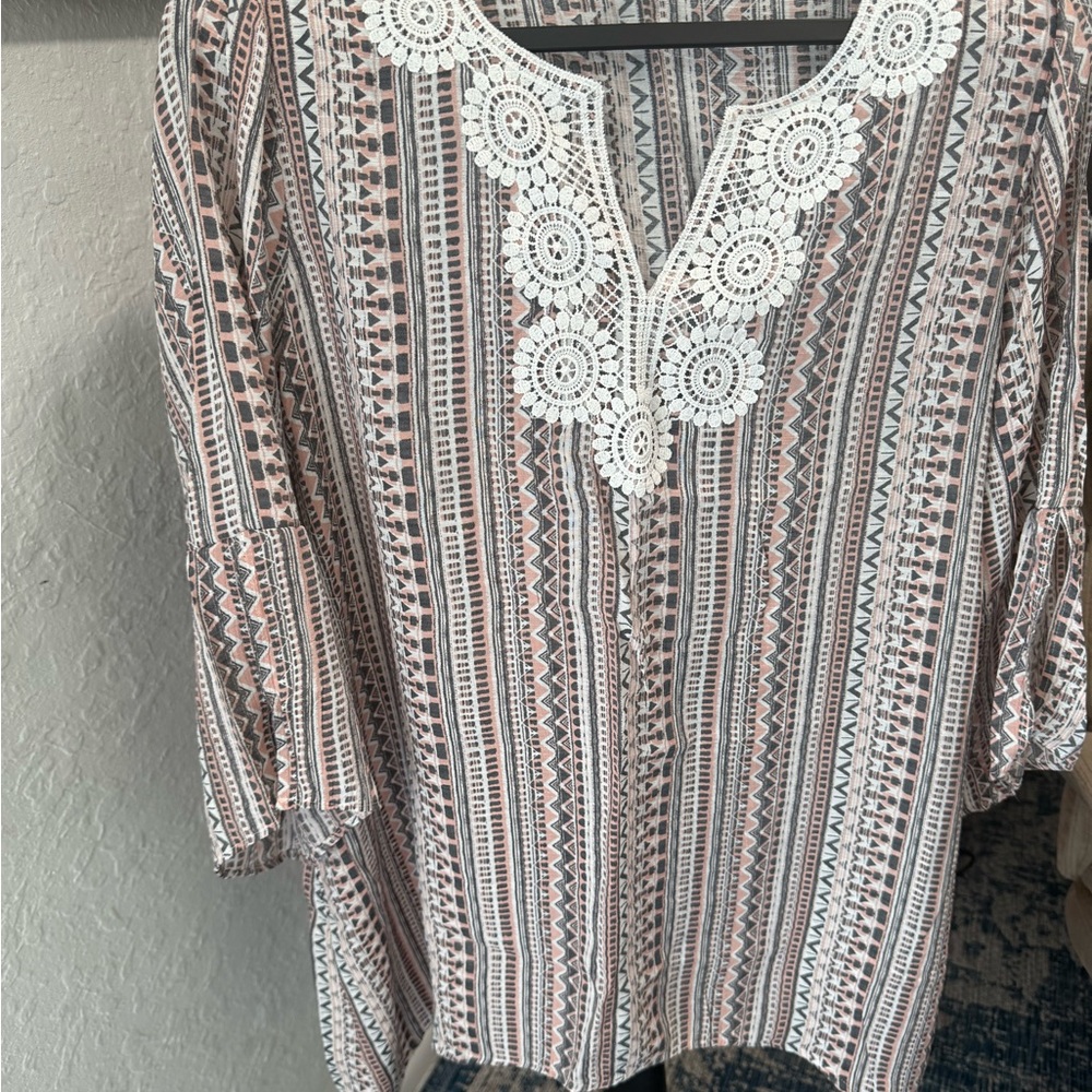 Sabrina Lauren Boho Chic Women's Top #914
